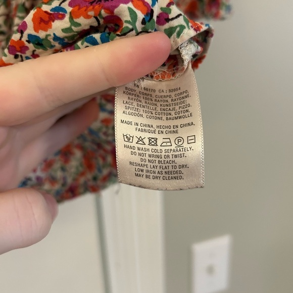 Anthropologie Maeve Hiver Floral Blouse Size 2 - Picture 7 of 8